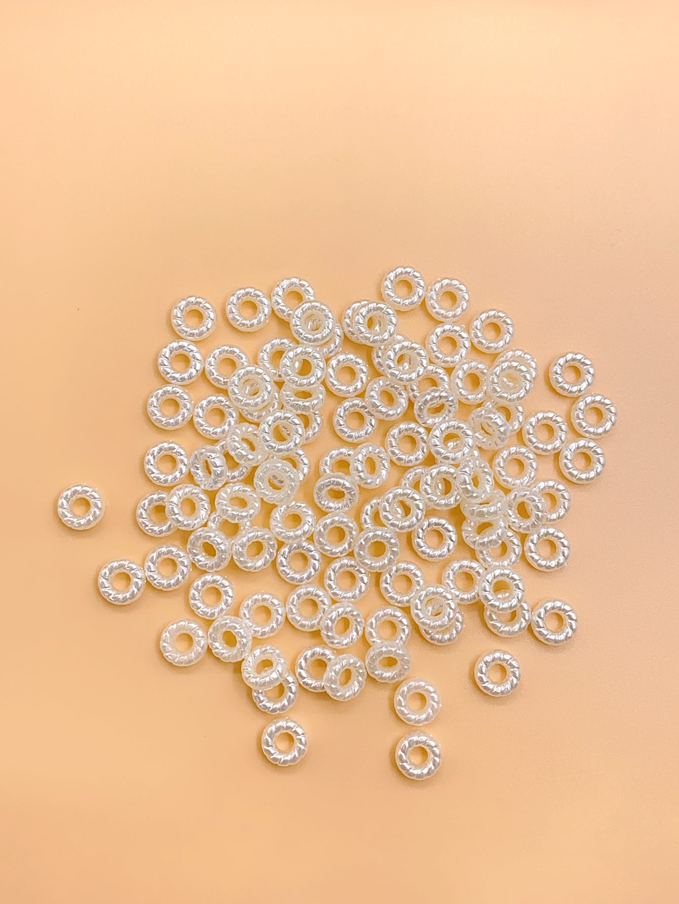 ABS Pearl Thread Circle Jewelry