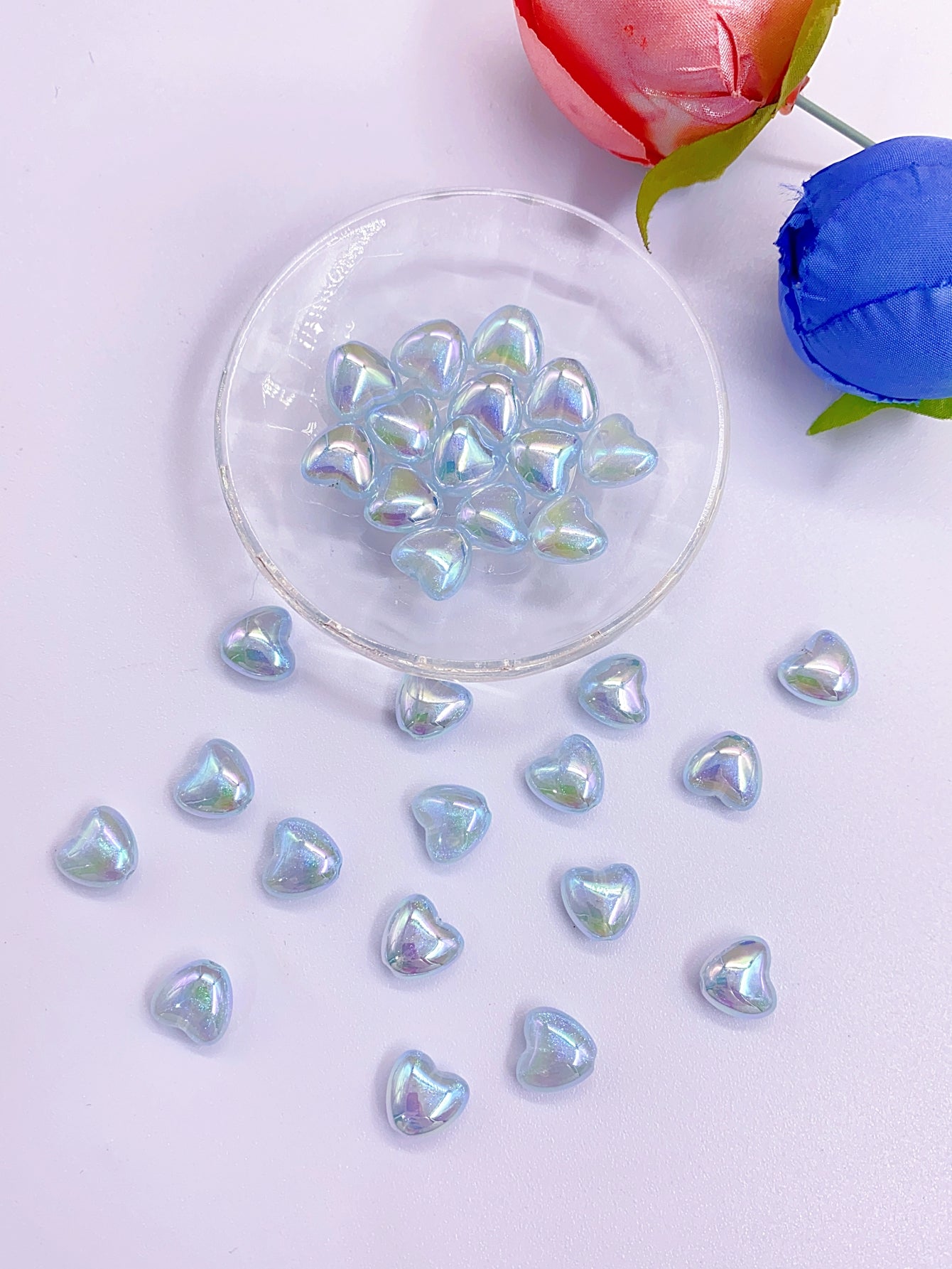 New mermaid Star color heart multicolor straight hole beaded jewelry accessories diy jewelry beaded