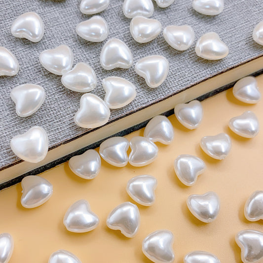 DIY jewelry beading peach-shaped straight hole abs high light pearl jewelry jewelry beading material