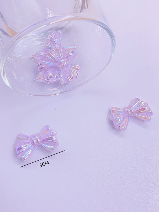New trend straight hole star color mermaid bow shape diy clothing jewelry beaded accessories materials
